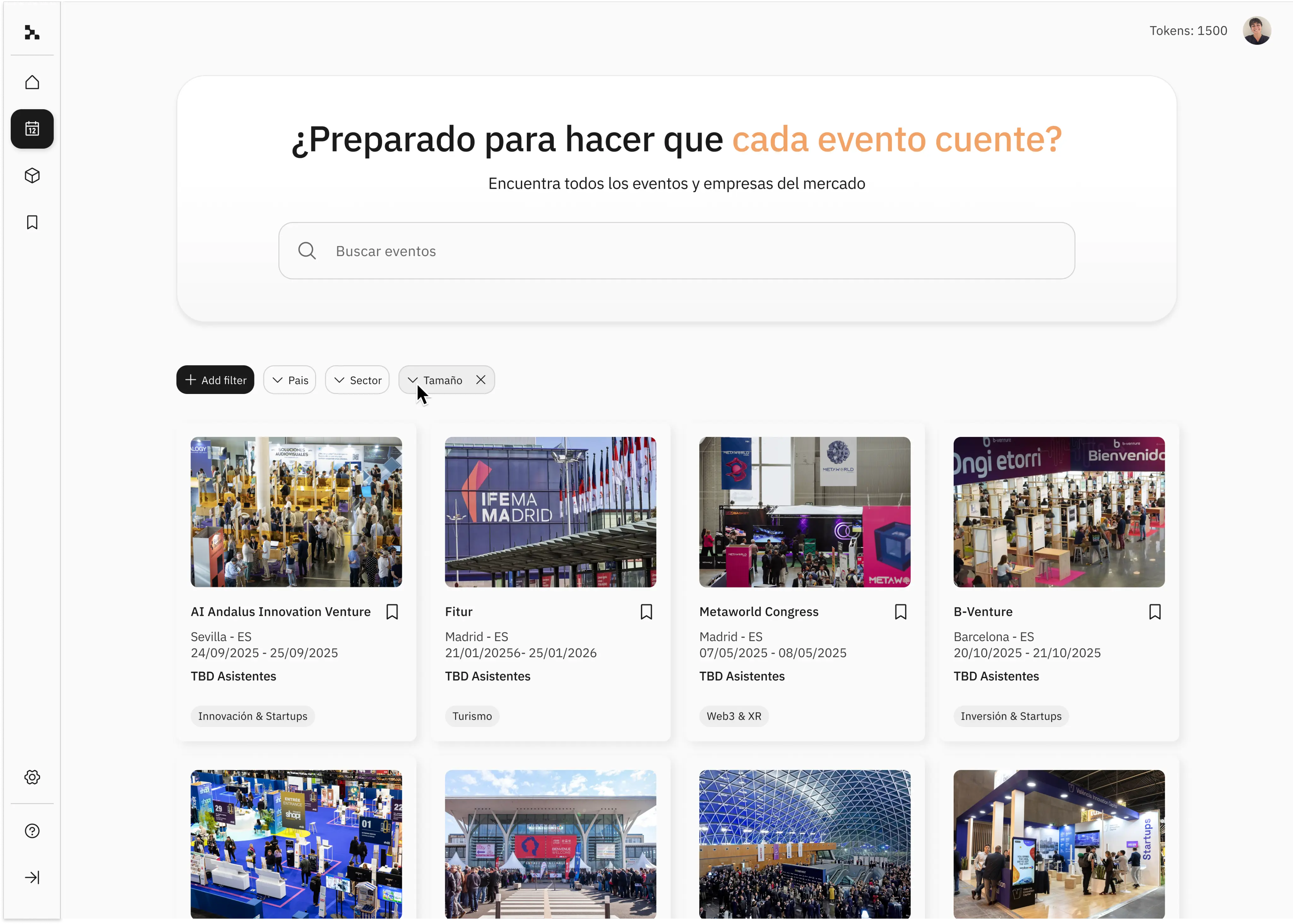 Screenshot of the DataOrigin platform
