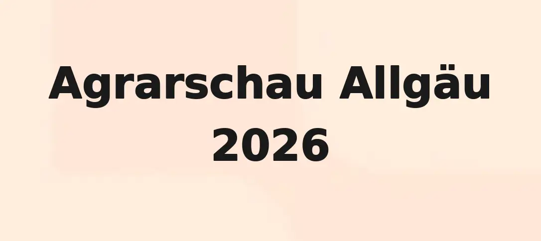 Agrarschau Allgäu 2026