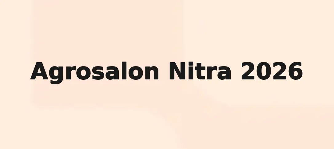 Agrosalon Nitra 2026