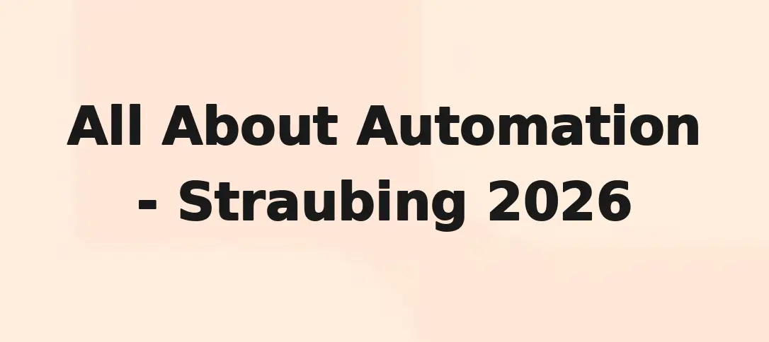 All About Automation - Straubing 2026