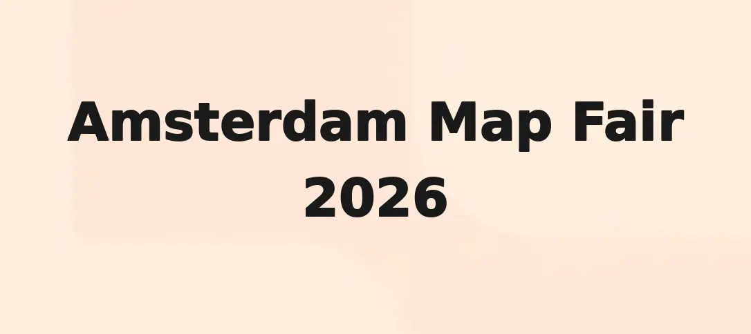 Amsterdam Map Fair 2026