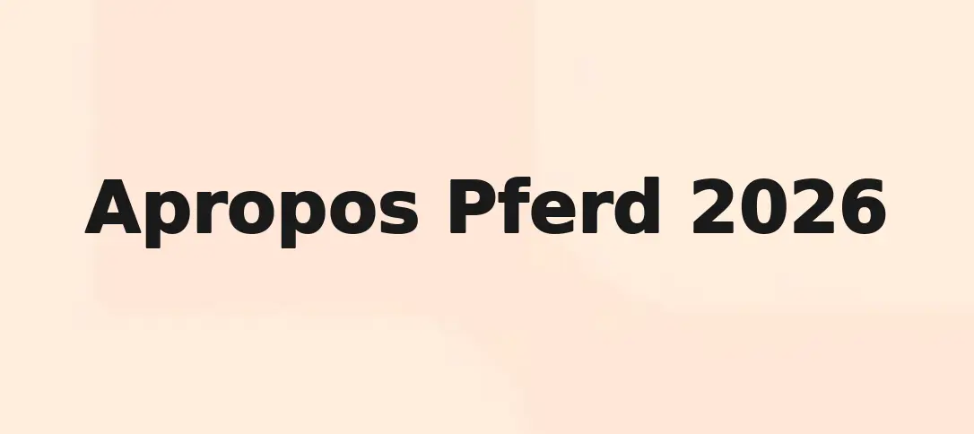 Apropos Pferd 2026