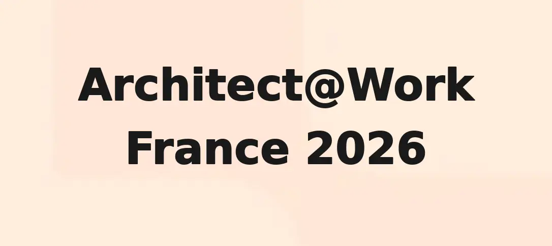 Architect@Work France 2026
