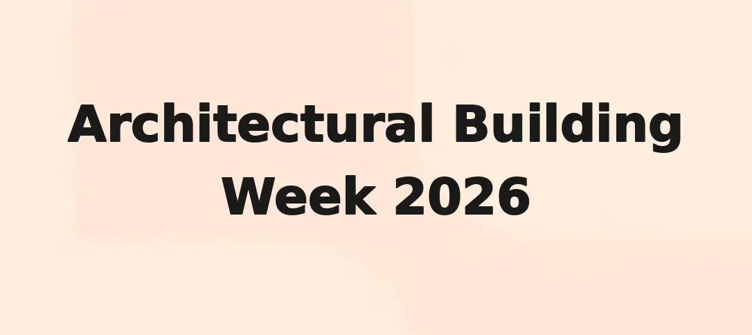 Architectural Building Week 2026