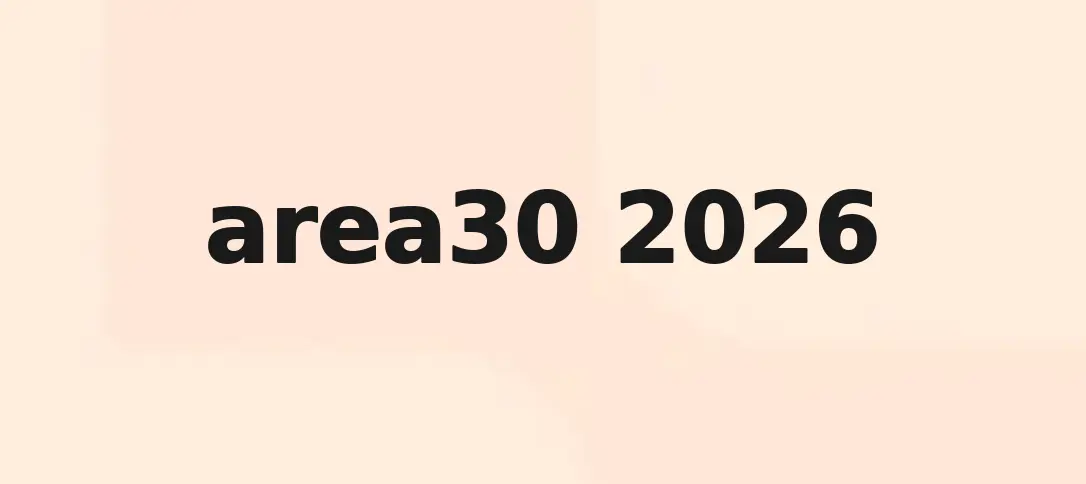 Area30 2026