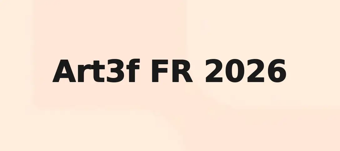 Art3f FR 2026