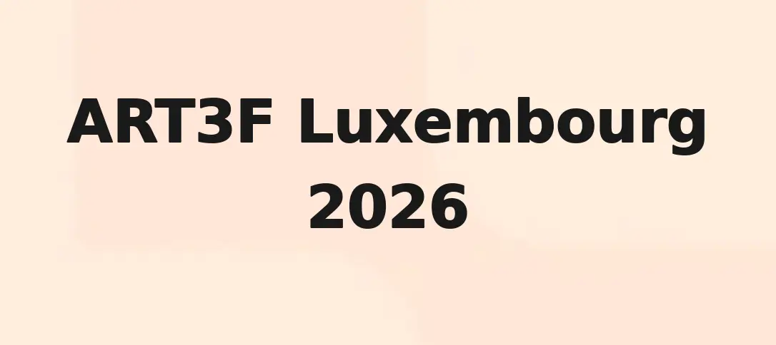 Art3f Luxembourg 2026