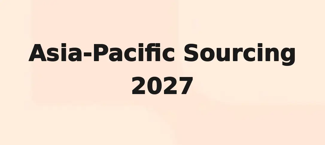 Asia-Pacific Sourcing 2027