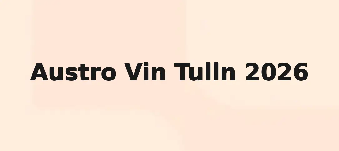 Austro Vin Tulln 2026