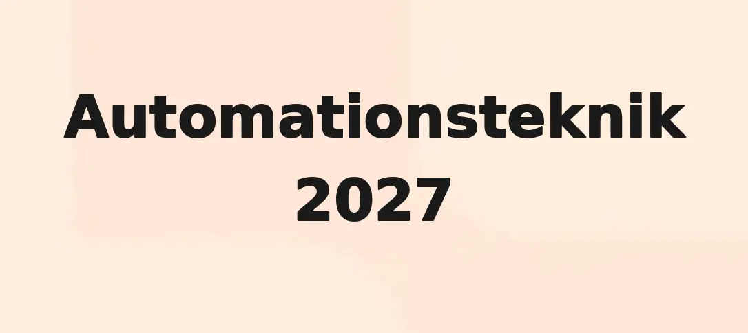 Automationsteknik 2027