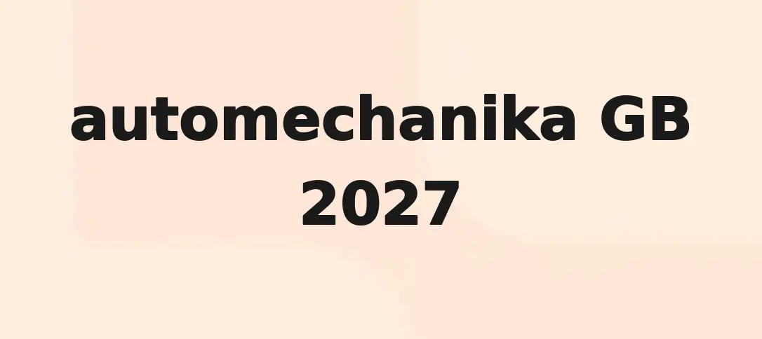 Automechanika GB 2027