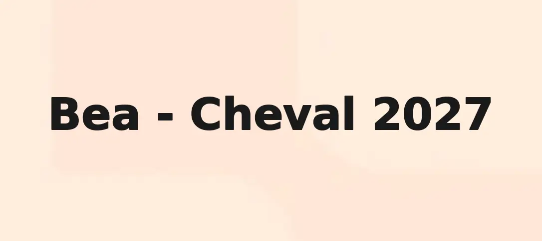 Bea - Cheval 2027