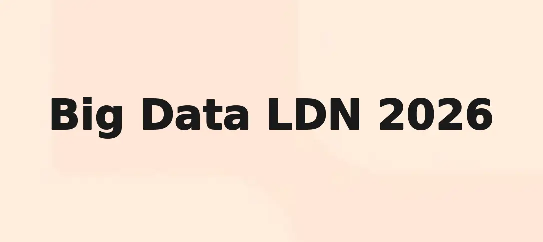 Big Data LDN 2026