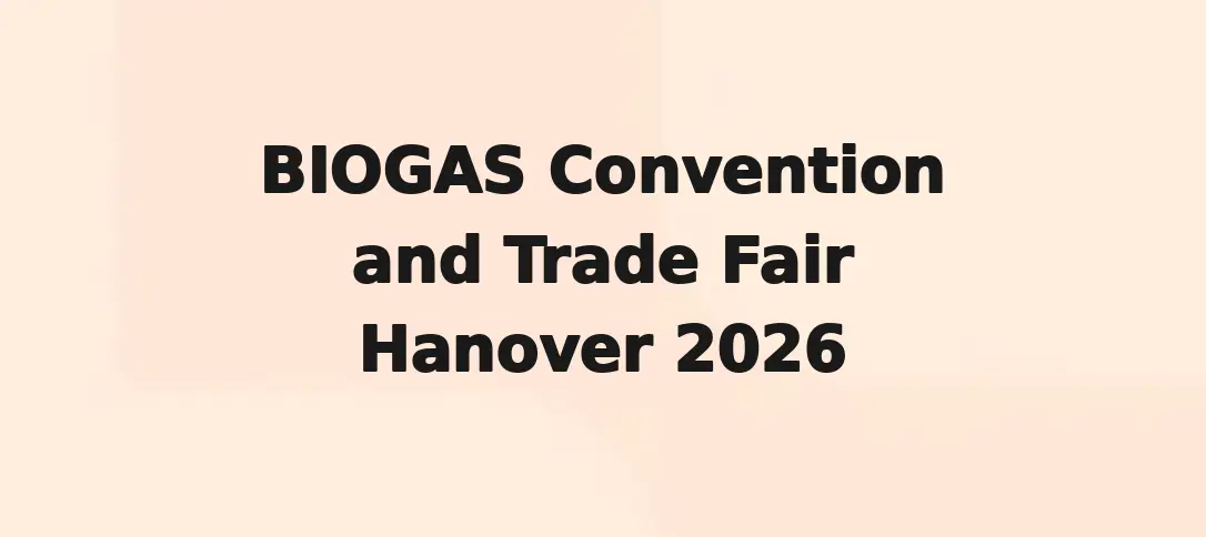 BIOGAS Convention and Trade Fair Hanover 2026