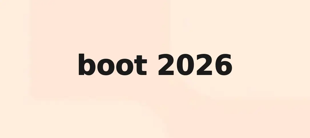 Boot 2026