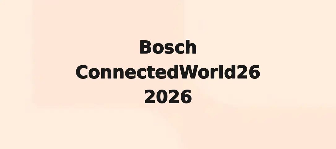 Bosch ConnectedWorld26 2026