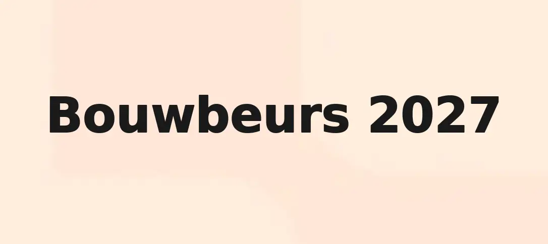 Bouwbeurs 2027