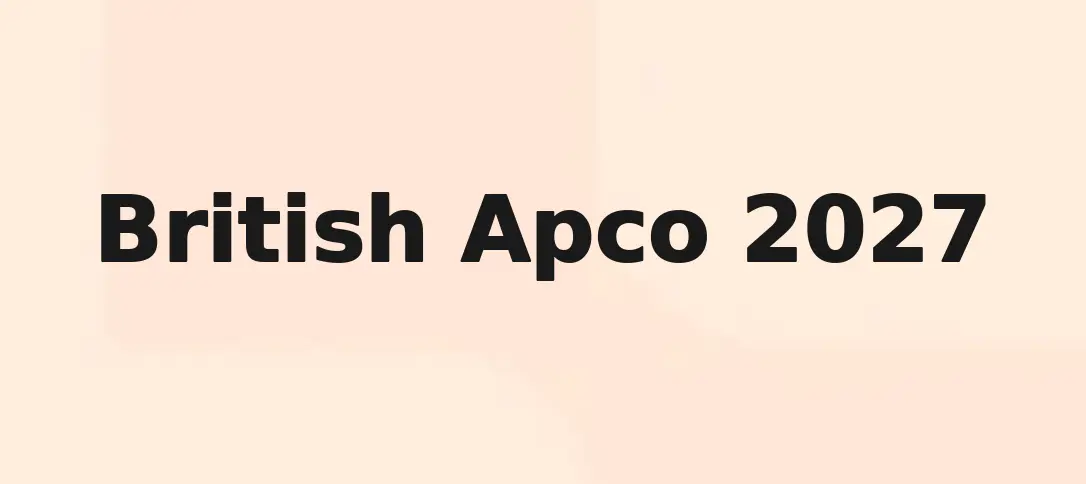British Apco 2027