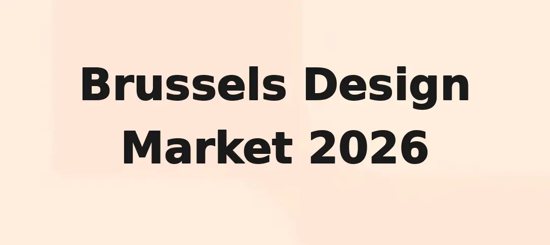 Brussels Design Market 2026