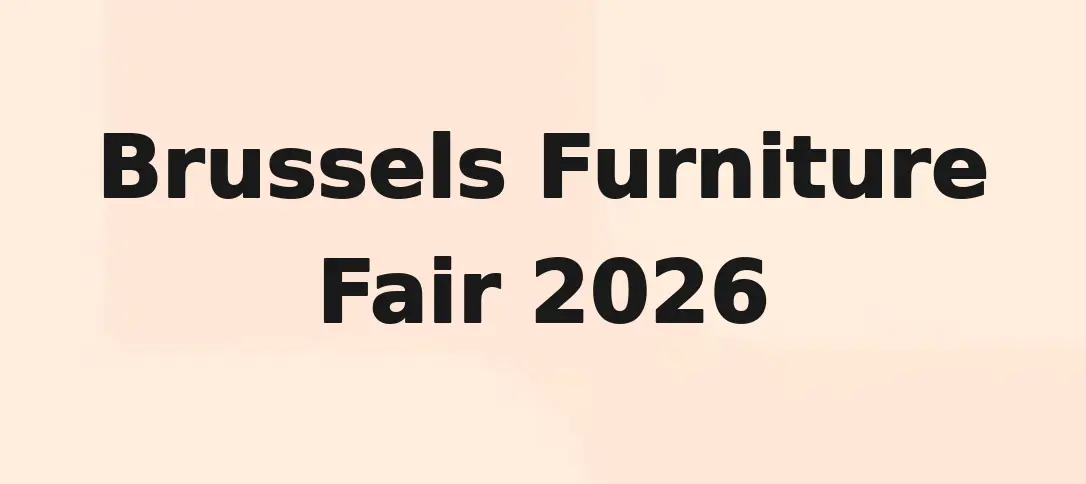 Brussels Furniture Fair 2026