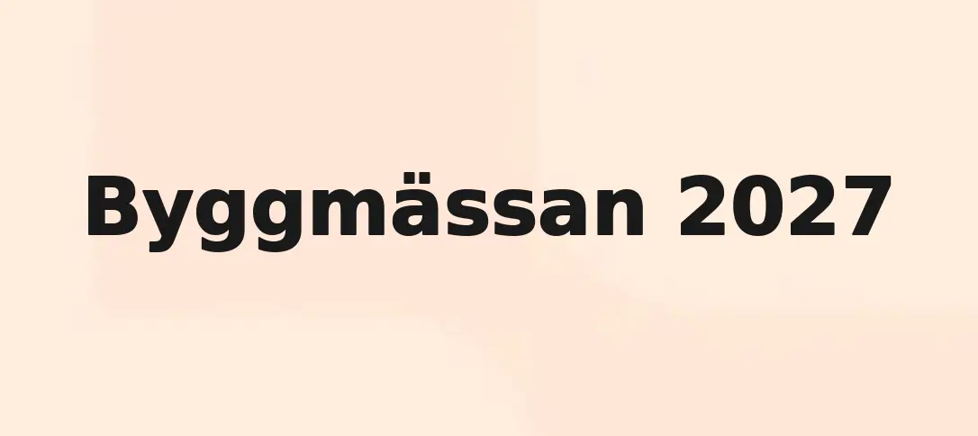 Byggmässan 2027