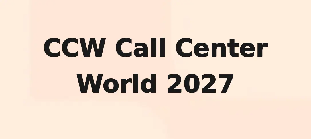 CCW Call Center World 2027