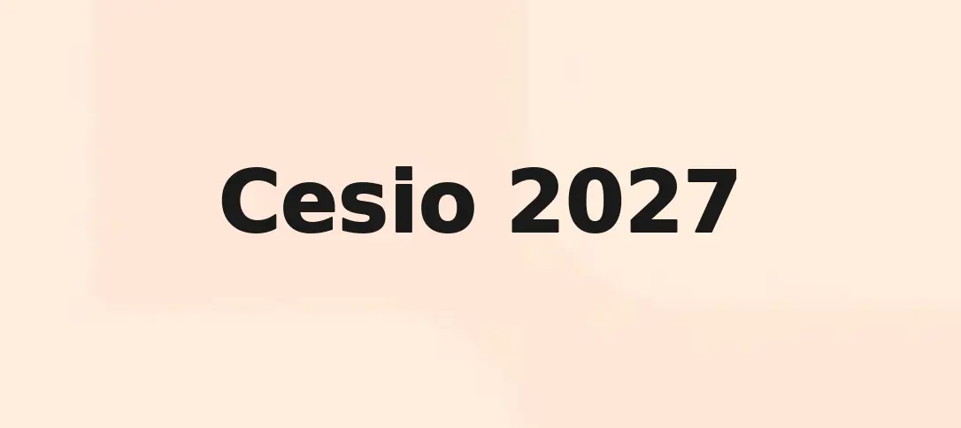 Cesio 2027