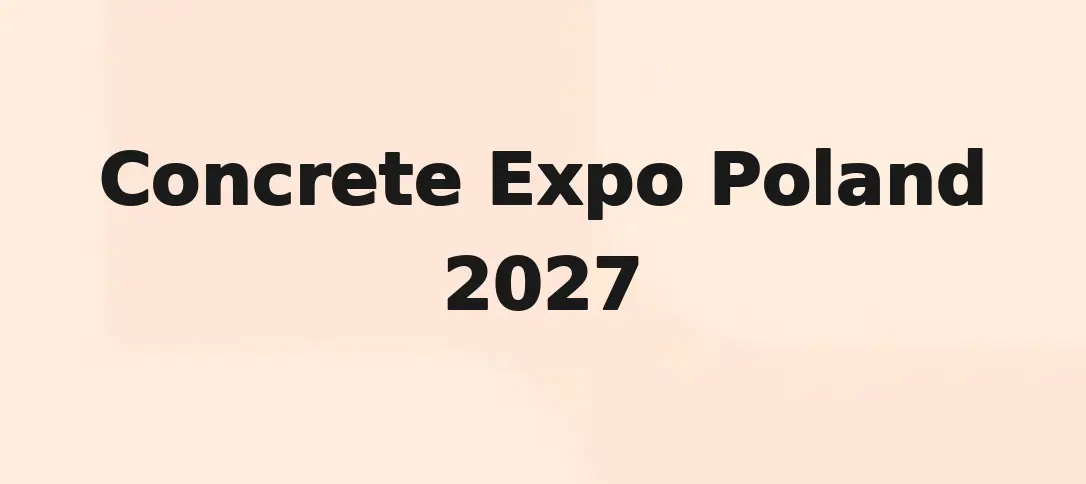 Concrete Expo Poland 2027