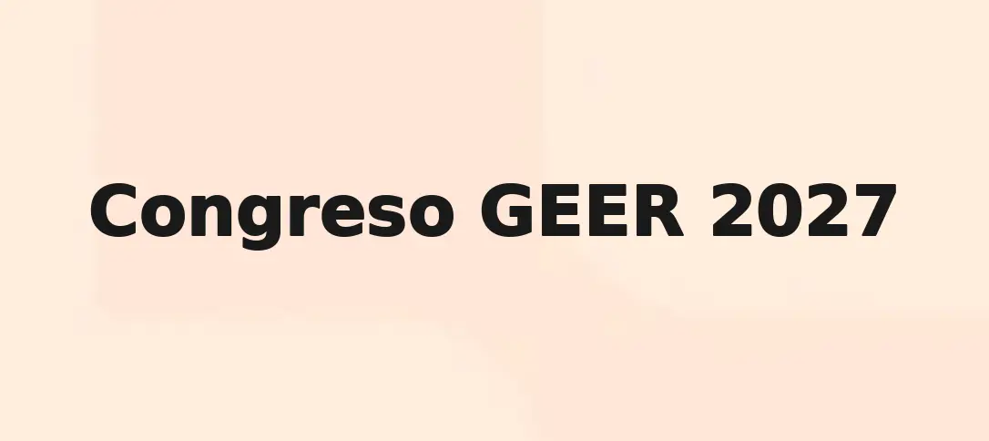 Congreso GEER 2027