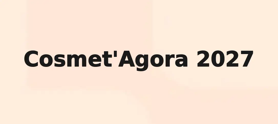 Cosmet'Agora 2027