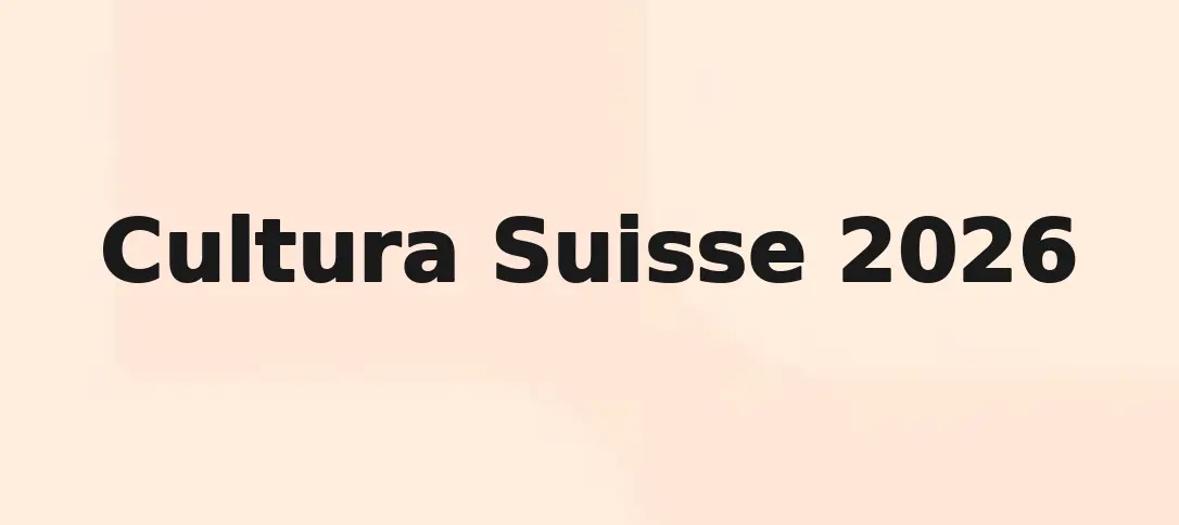 Cultura Suisse 2026