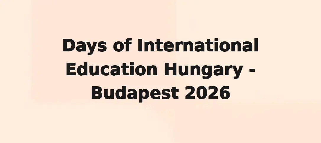 Days of International Education Hungary - Budapest 2026