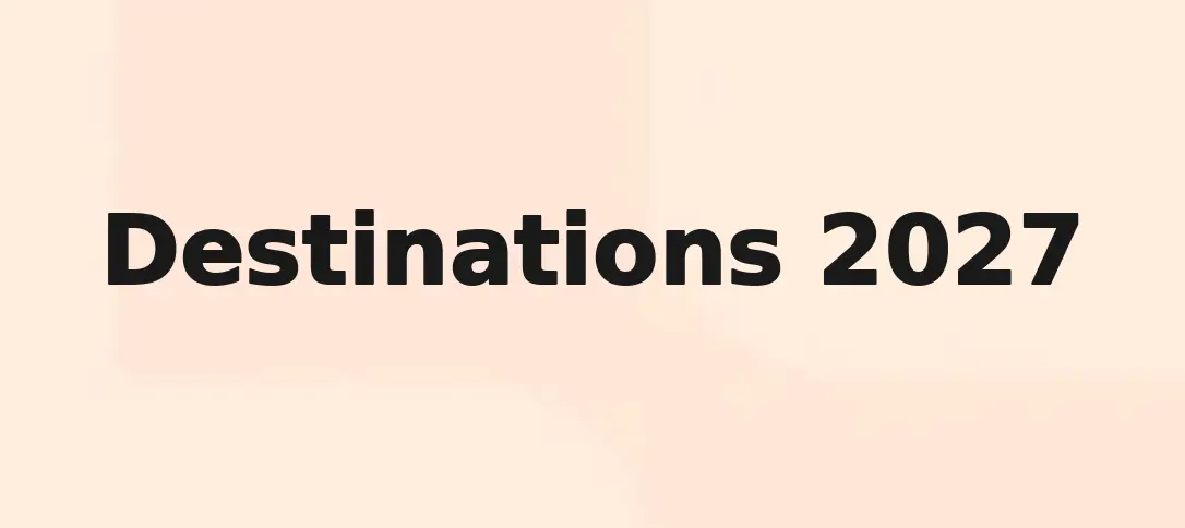 Destinations 2026