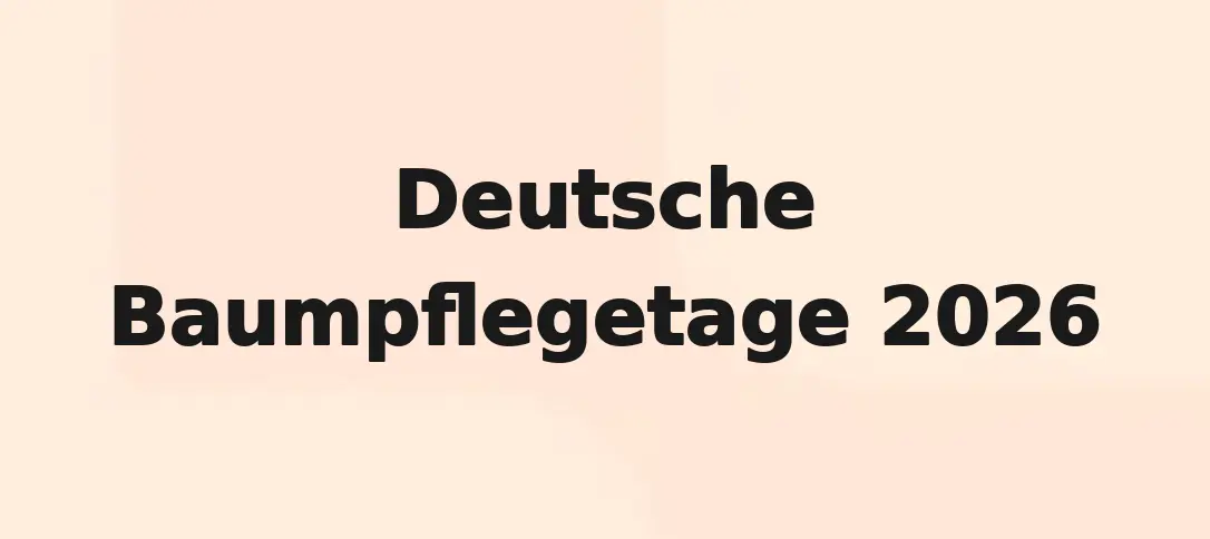 Deutsche Baumpflegetage 2026