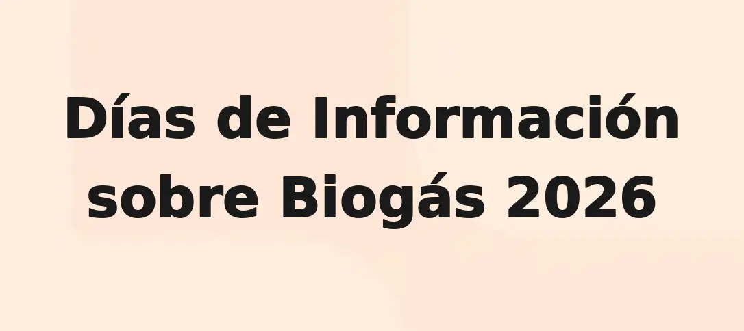 Días de Información sobre Biogás 2026