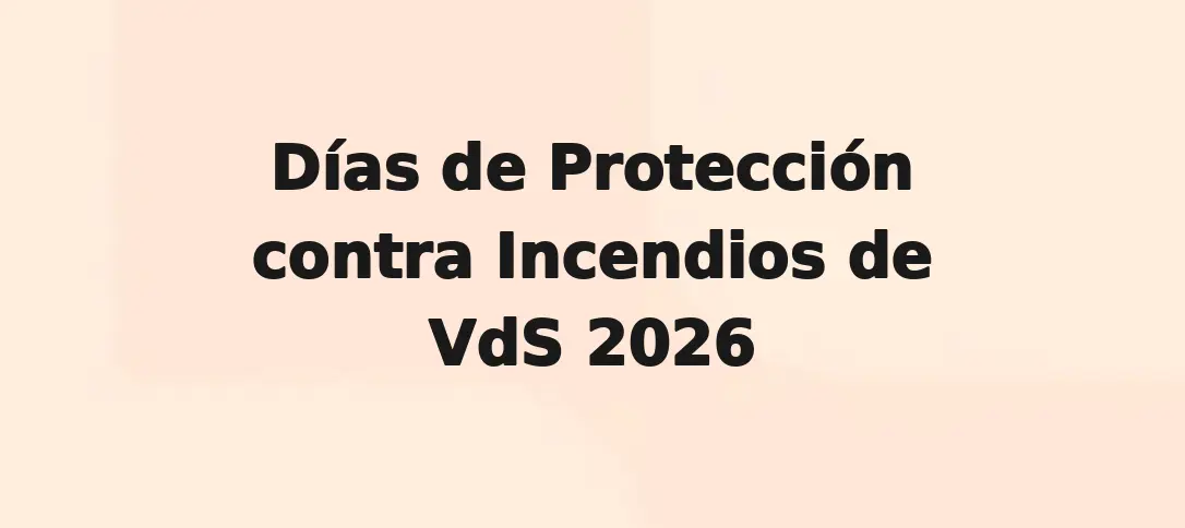 VdS Fire Protection Days 2026