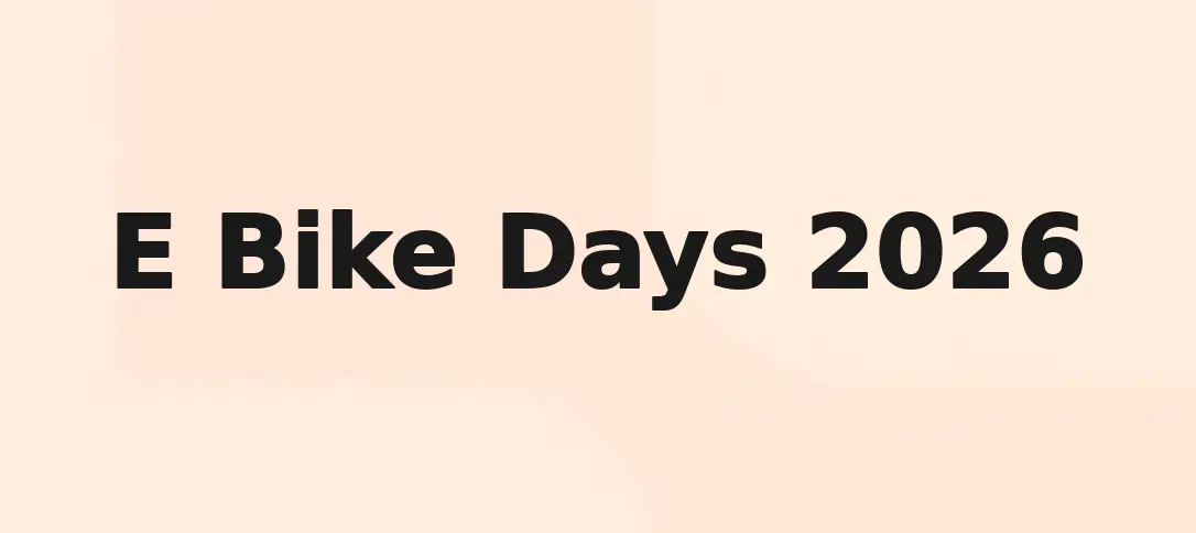 E Bike Days 2026