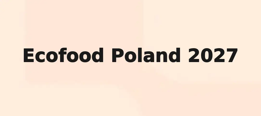 Ecofood Poland 2027