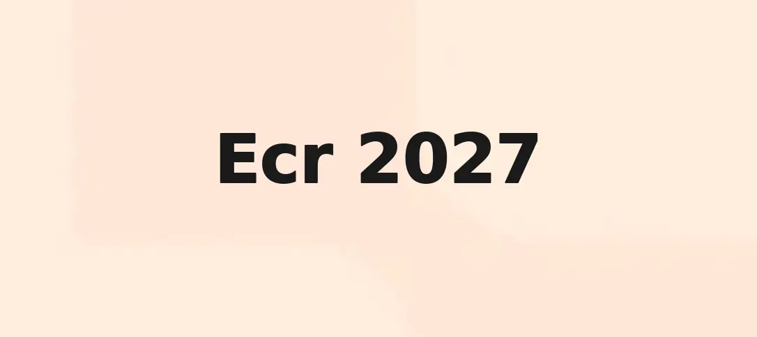 Ecr 2027