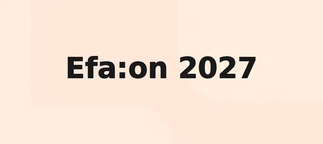 Efa:on 2027