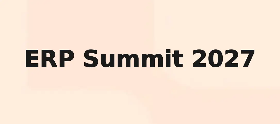 ERP Summit 2027