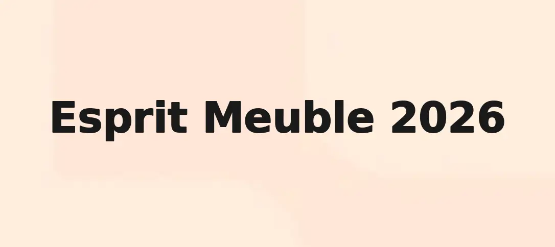 Esprit Meuble 2026