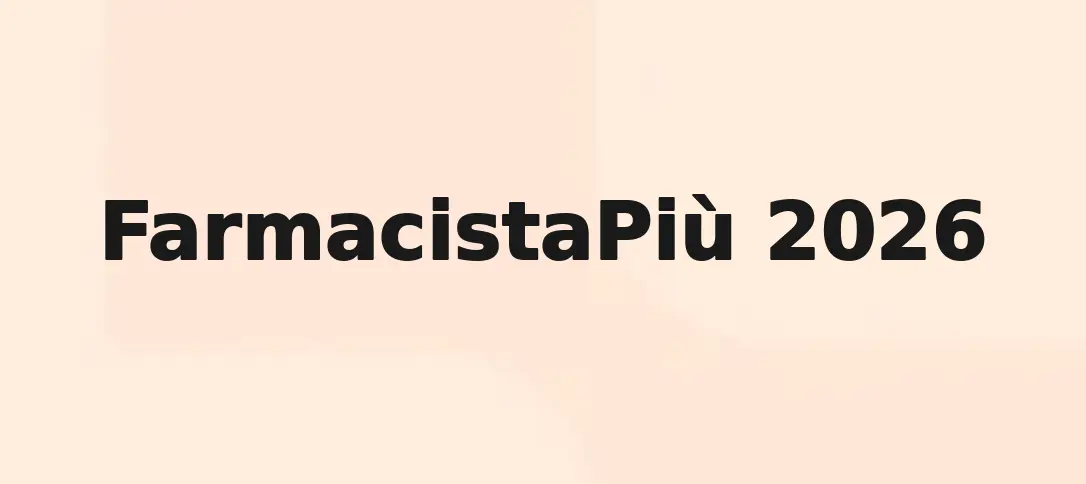 FarmacistaPiù 2026