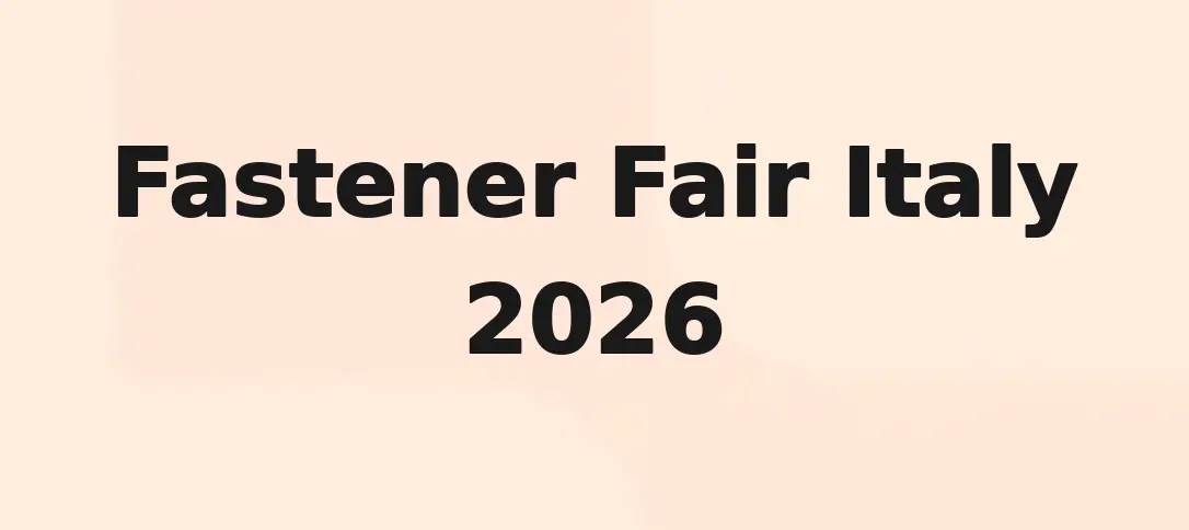 Fastener Fair Italy 2026