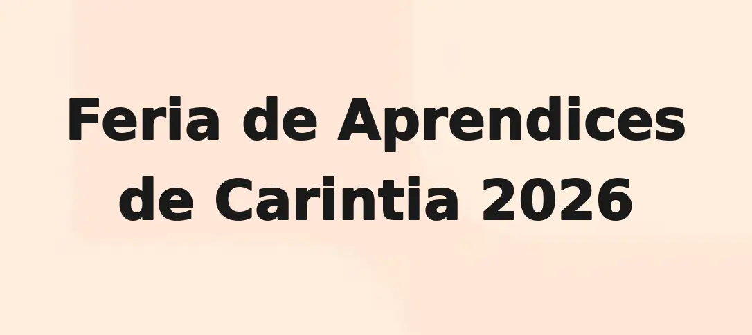 Carinthia Apprentices Fair 2026