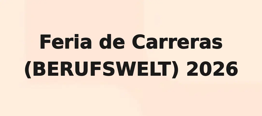 Career Fair (BERUFSWELT) 2026
