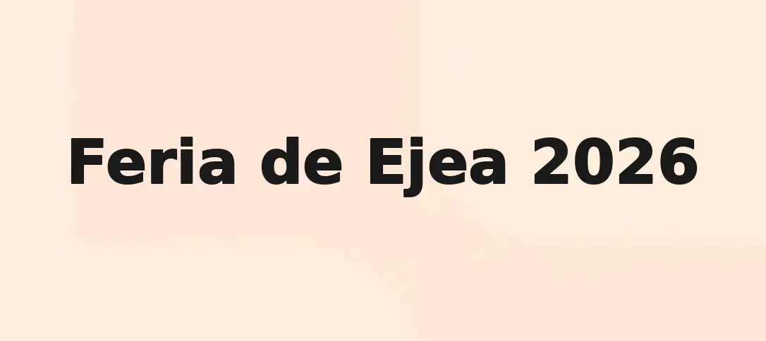 Feria de Ejea 2026