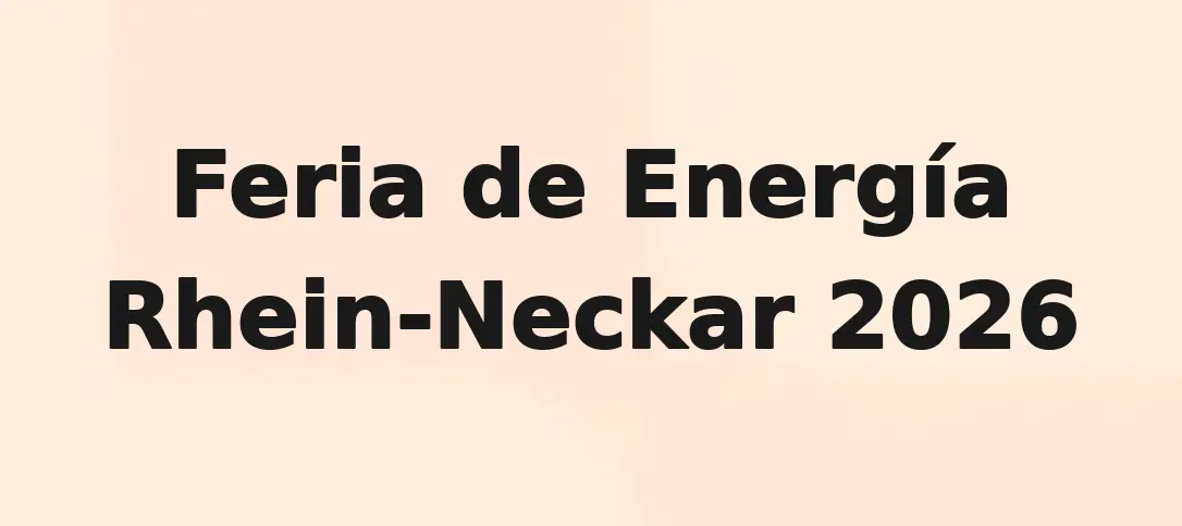 Feria de Energía Rhein-Neckar 2026