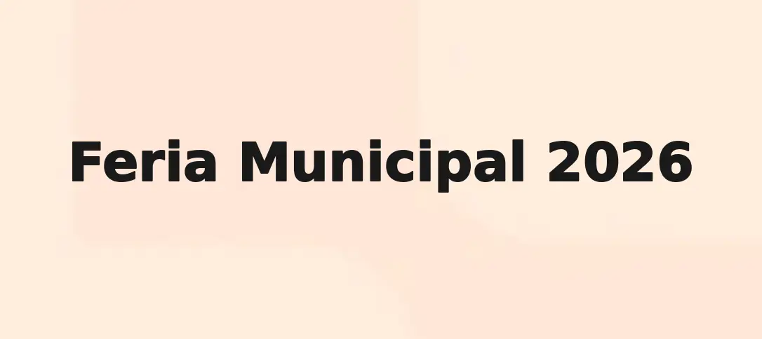 Feria Municipal 2026