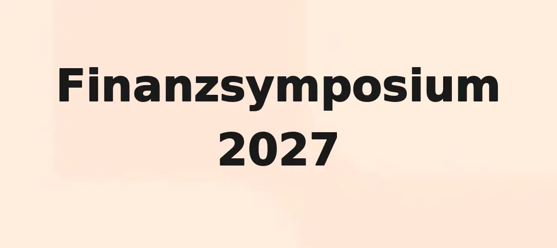 Finanzsymposium 2027